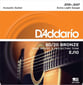 Acoustic Guitar Strings 80/20 Bronze Single Set of EJ10 Extra Light 10-47